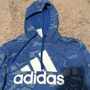 Blue Adidas Hoodie